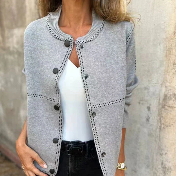 Eleanor - Cárdigan con Tapeta de Botones