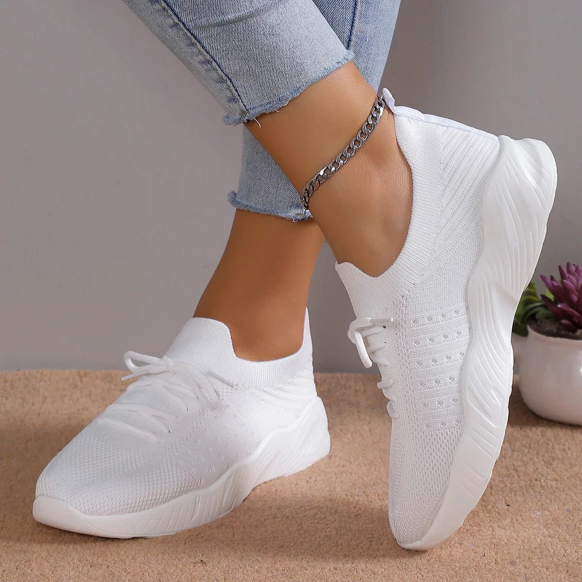 Elechka - Scarpe Sportive in Mesh Traspirante - Image 2