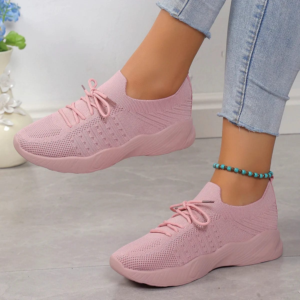 Elechka - Scarpe Sportive in Mesh Traspirante - Image 6