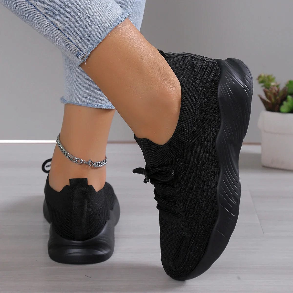 Elechka - Scarpe Sportive in Mesh Traspirante - Image 9