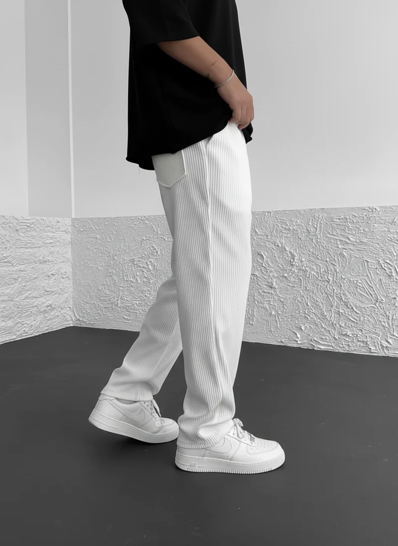 Eliezer - Pantaloni in Velluto a Coste Dalla Vestibilità Comoda - Image 11