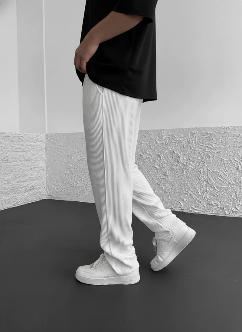 Eliezer - Pantaloni in Velluto a Coste Dalla Vestibilità Comoda - Image 12