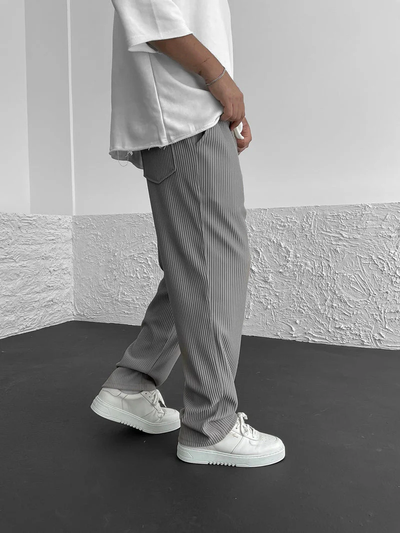 Eliezer - Pantaloni in Velluto a Coste Dalla Vestibilità Comoda - Image 13