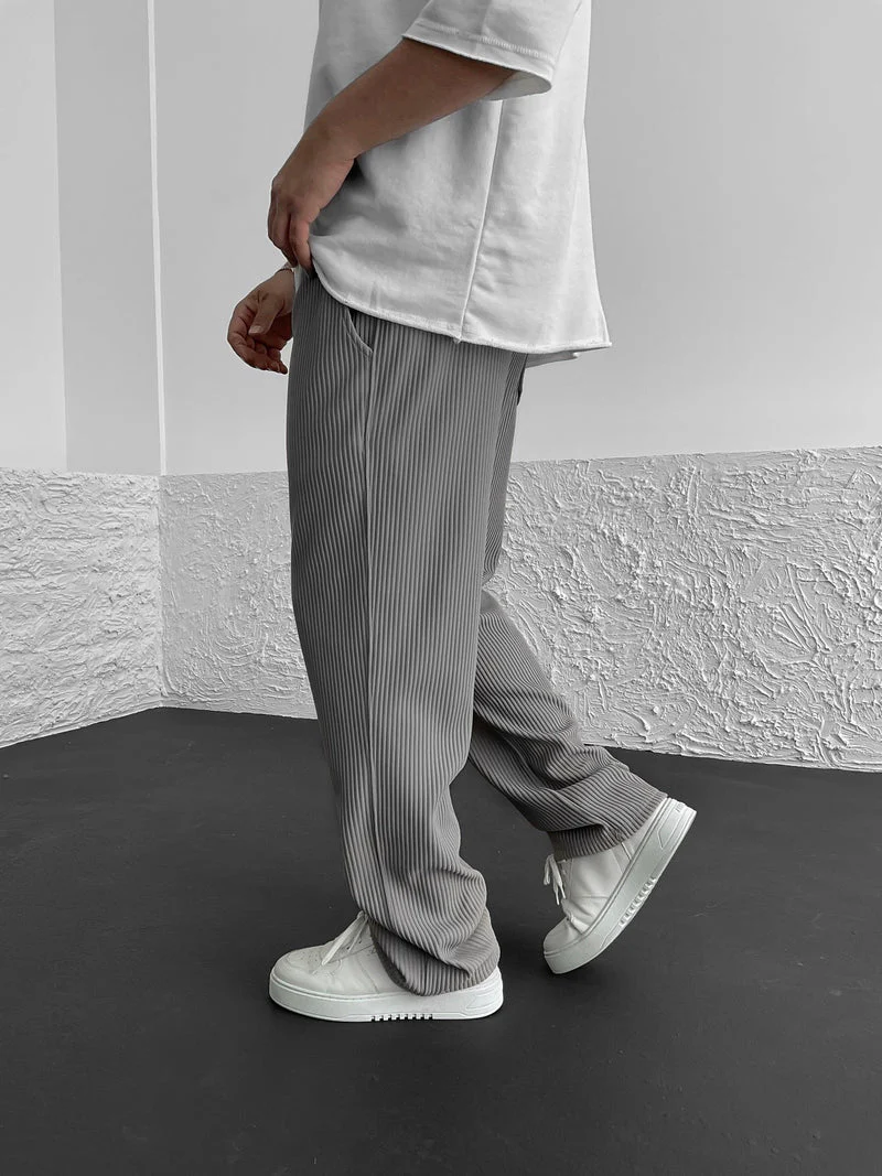 Eliezer - Pantaloni in Velluto a Coste Dalla Vestibilità Comoda - Image 14