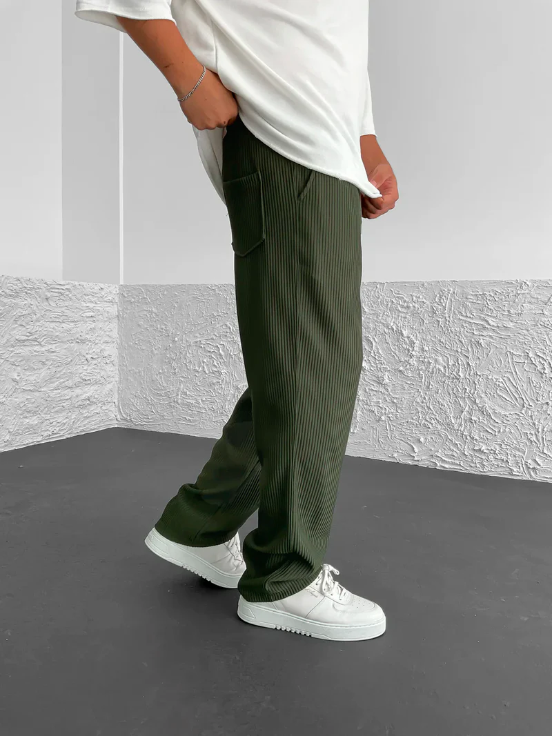 Eliezer - Pantaloni in Velluto a Coste Dalla Vestibilità Comoda - Image 18