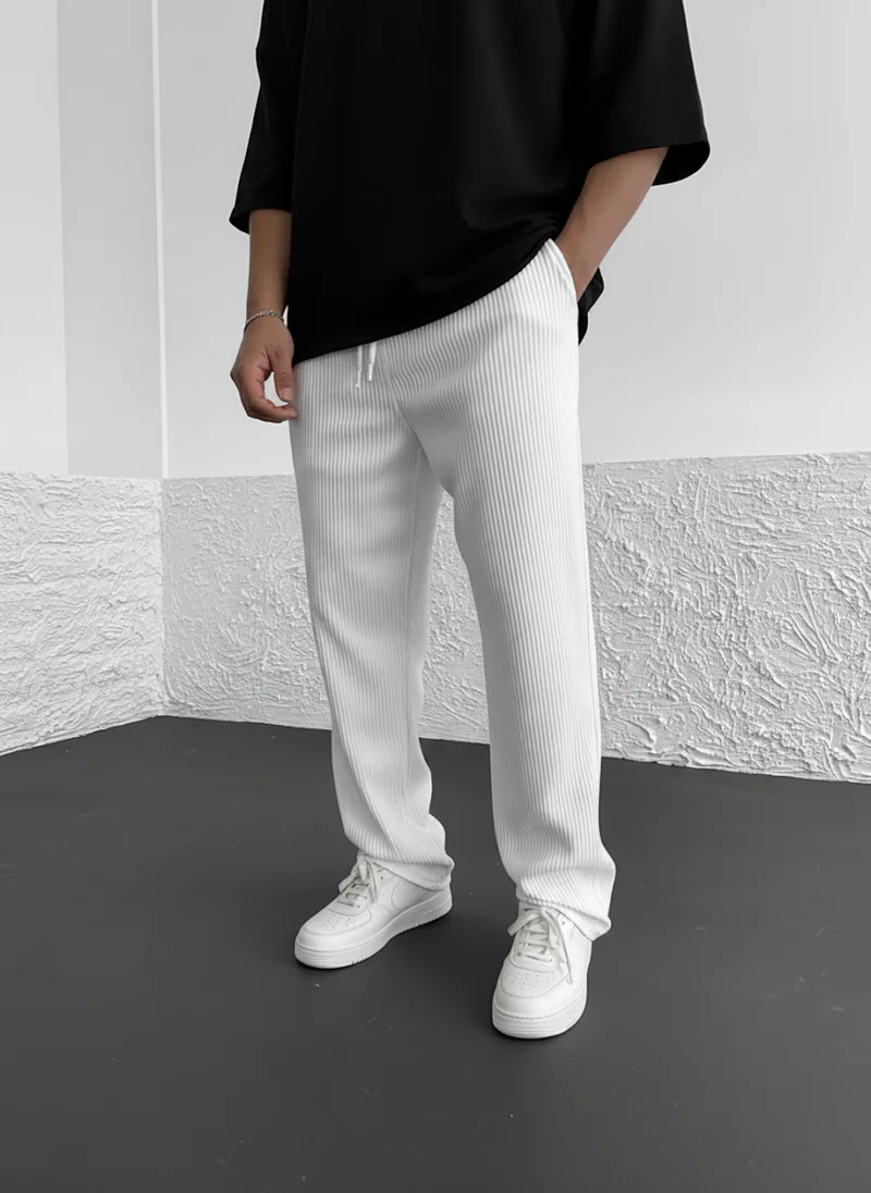 Eliezer - Pantaloni in Velluto a Coste Dalla Vestibilità Comoda - Image 3