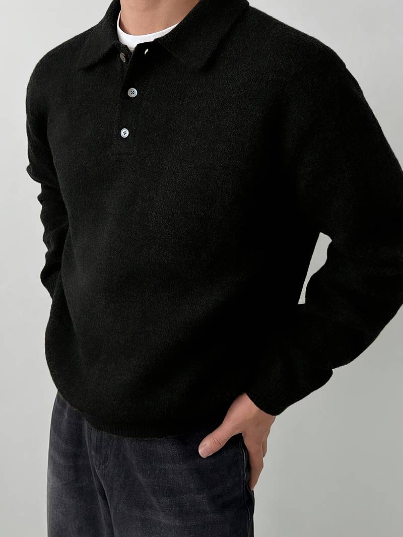 Eliran - Elegante Maglia a Maniche Lunghe Con Collo Alto - Image 10