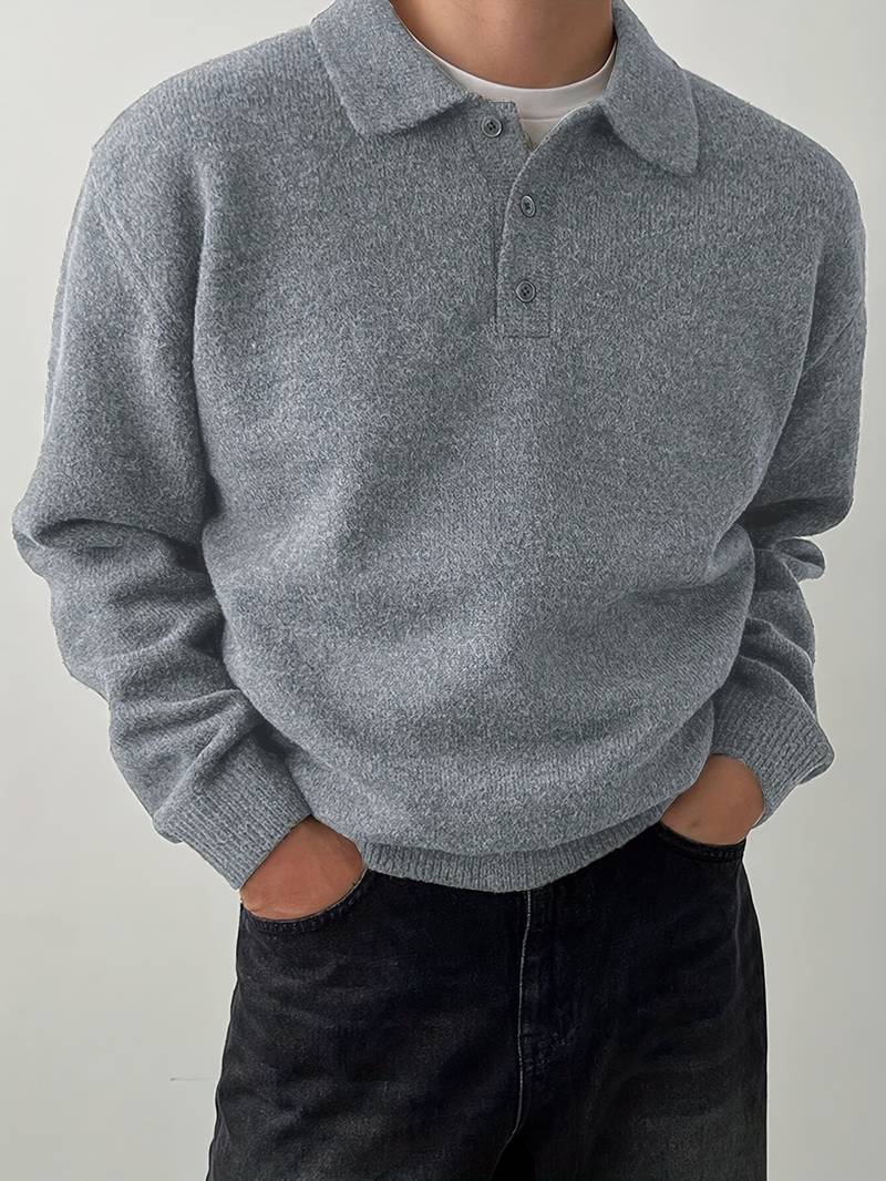 Eliran - Elegante Maglia a Maniche Lunghe Con Collo Alto - Image 3