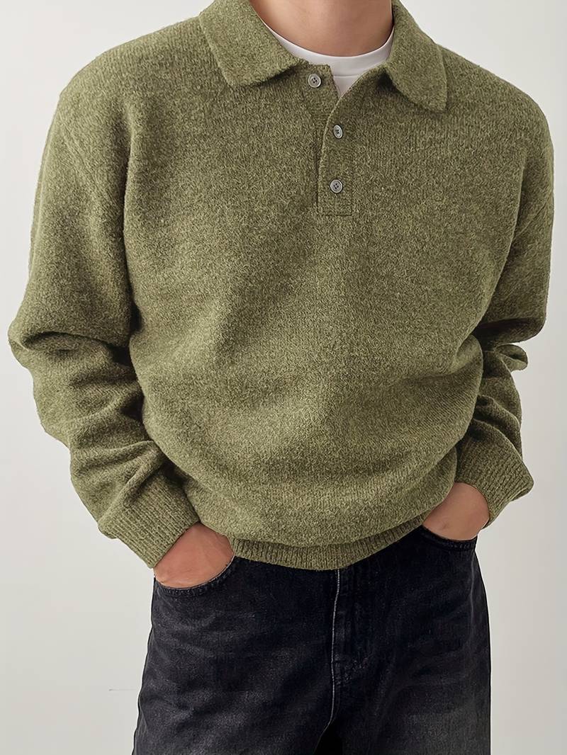Eliran - Elegante Maglia a Maniche Lunghe Con Collo Alto - Image 5