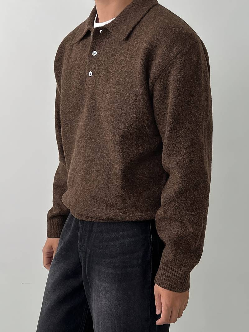 Eliran - Elegante Maglia a Maniche Lunghe Con Collo Alto - Image 8