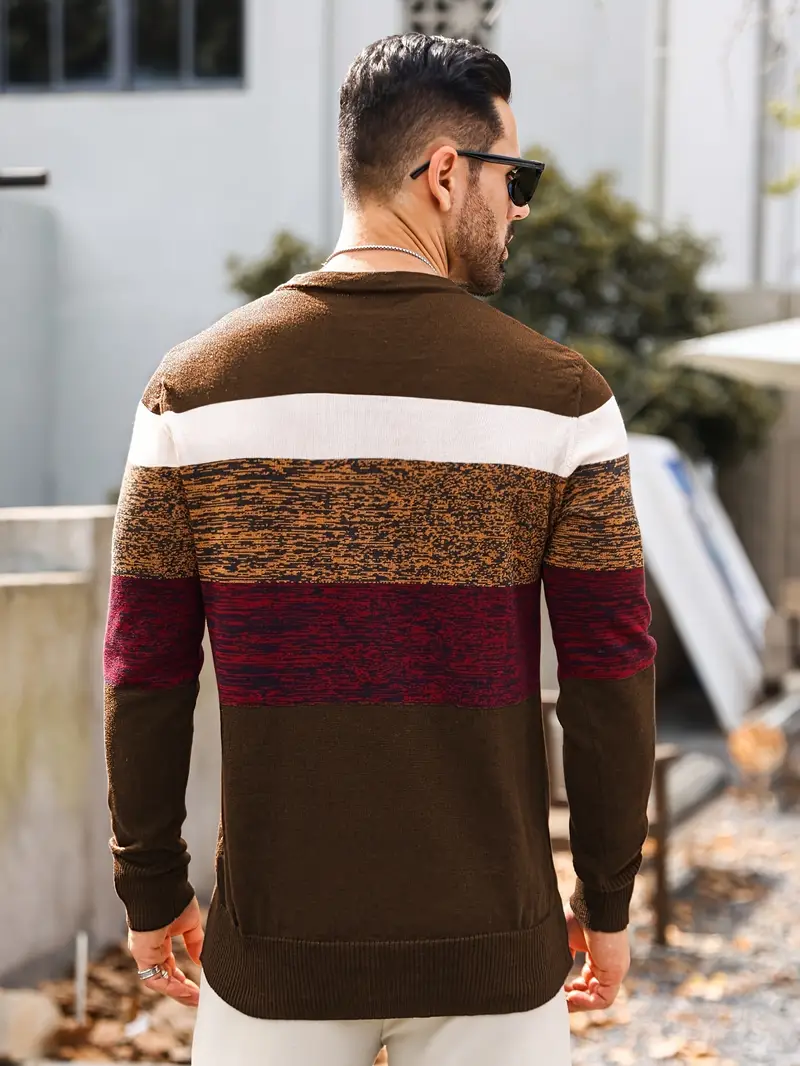 Eliseo - Maglione a Maniche Lunghe In Maglia - Image 7