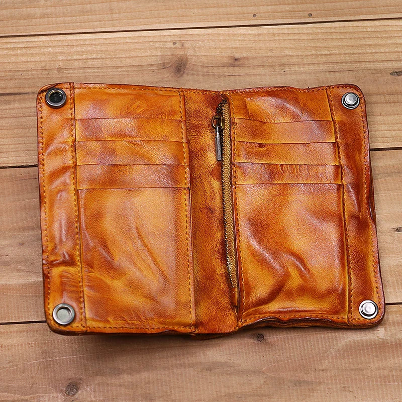 EliteHide - Portafoglio in Pelle Fatto a Mano Con Più Scomparti Per Carte Di Credito - Image 5