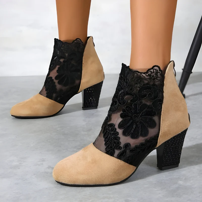 Elizaveta - Scarpe Ortopediche Con Motivo Floreale - Image 2