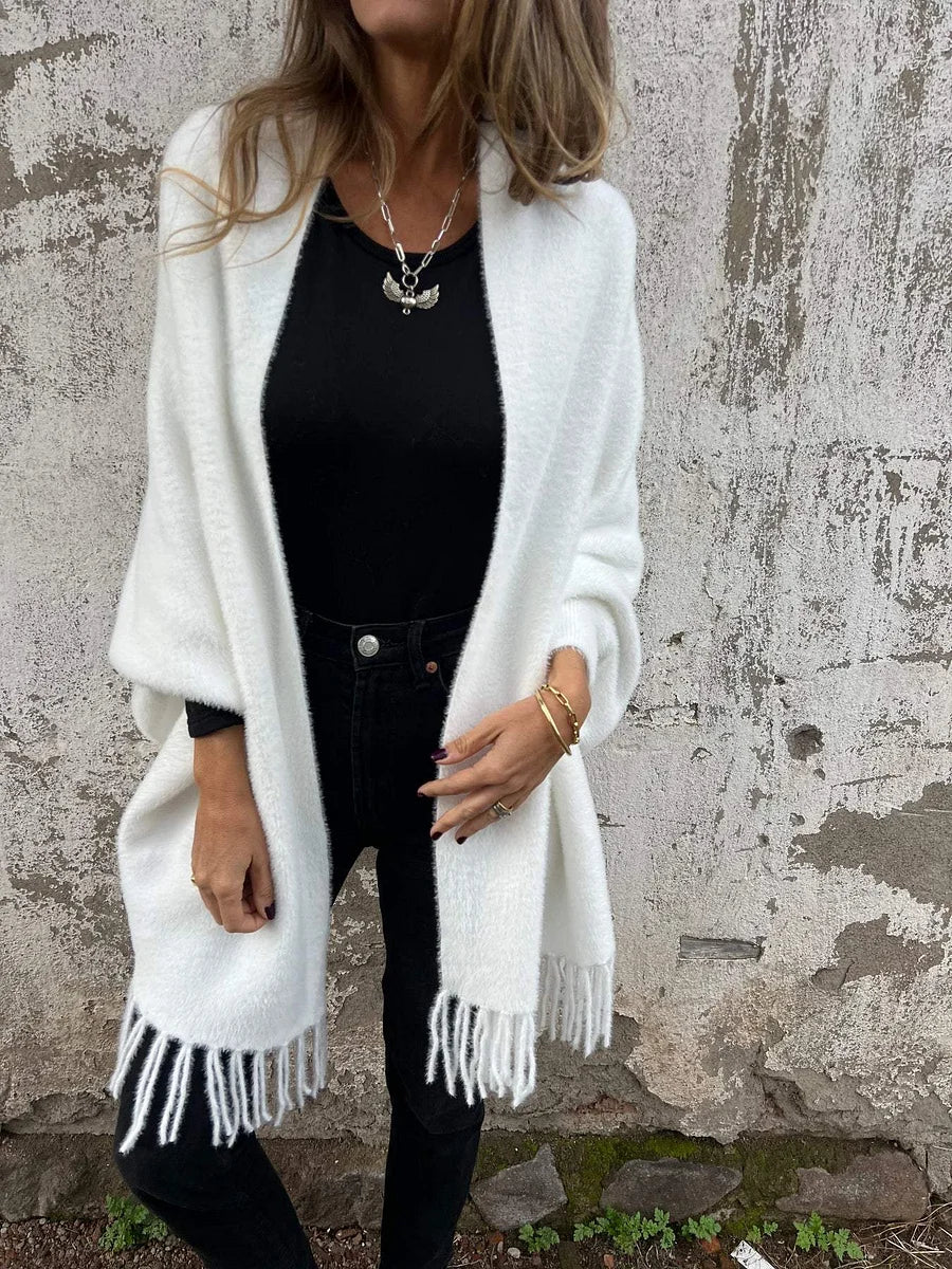 Ellyse - Cappotto Con Frange e Maniche Lunghe - Image 3