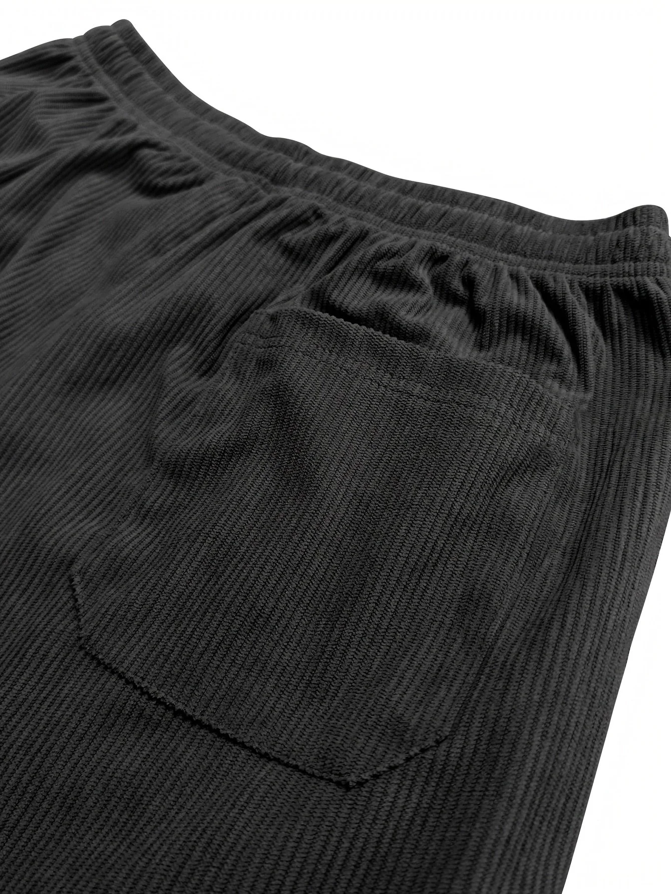 Ellyson - Pantaloni In Velluto a Coste Con Coulisse In Vita - Image 9