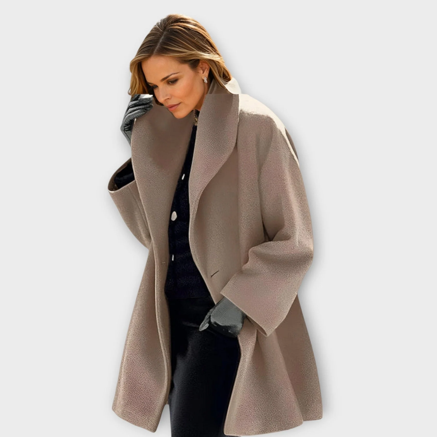 Elodie - Cappotto a Giacca a Vento di Lusso in Lana - Image 6