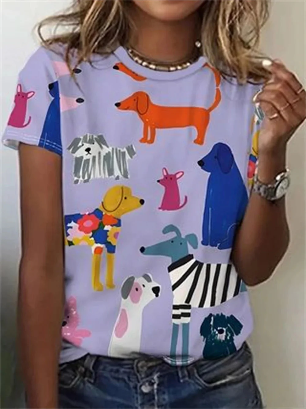Elsy - Camicia Elegante con Stampa Animalier
