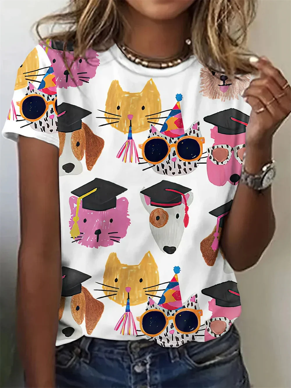 Elsy - Camicia Elegante con Stampa Animalier - Image 3