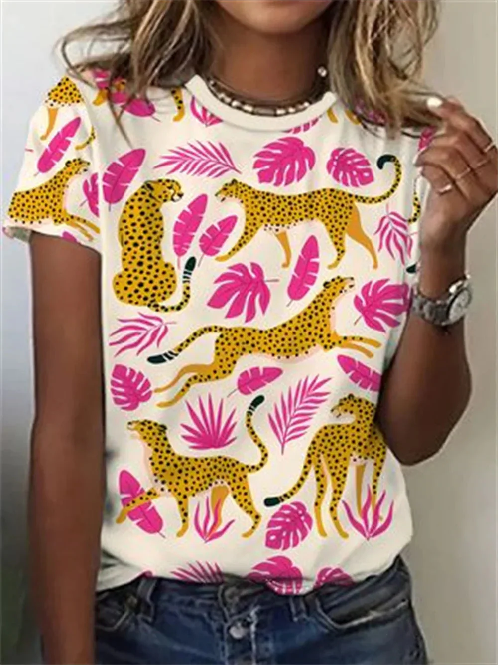 Elsy - Camicia Elegante con Stampa Animalier - Image 5