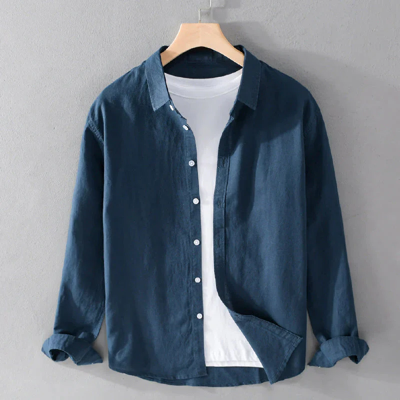 Emerson - Camicia Casuale a Maniche Lunghe Con Bottoni