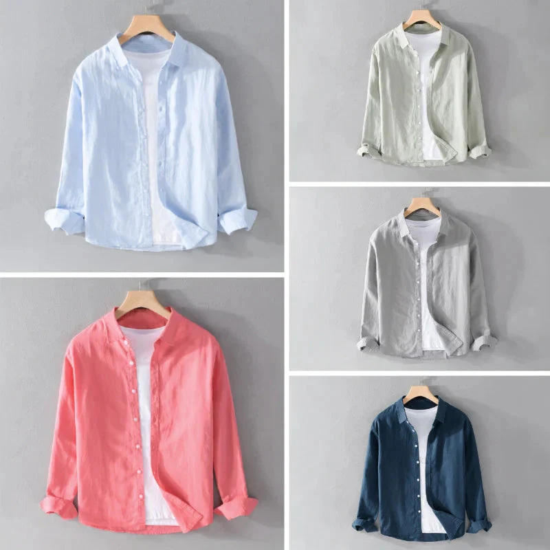 Emerson - Camicia Casuale a Maniche Lunghe Con Bottoni - Image 6