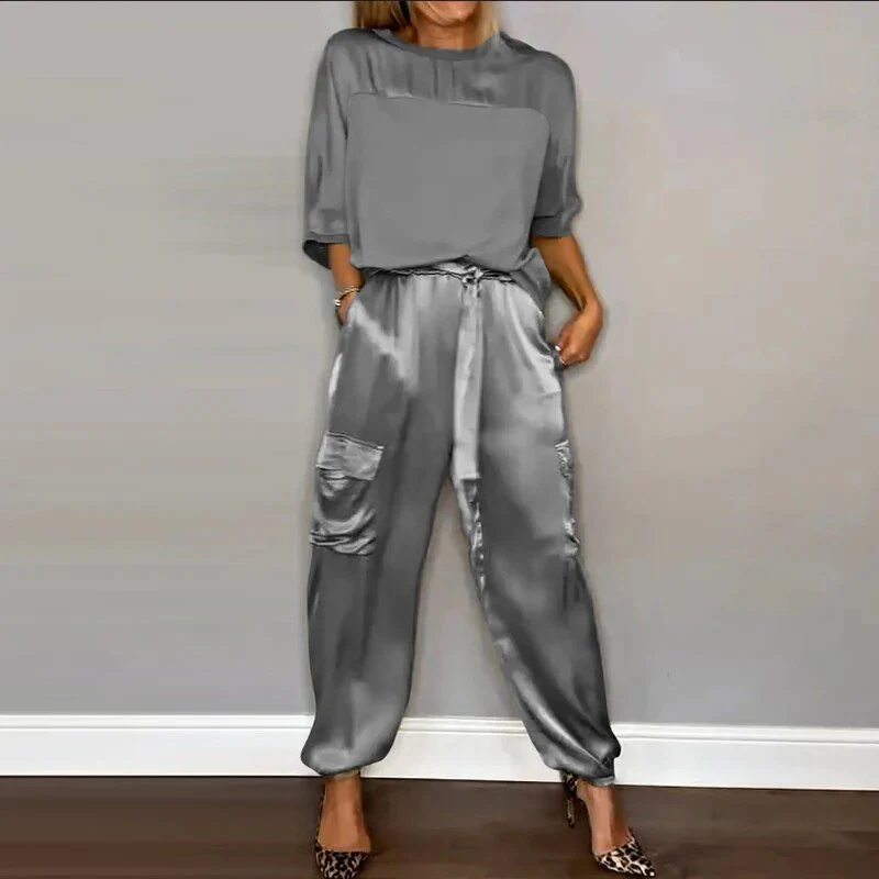 Emilie – Top e Pantaloni a Girocollo - Image 3
