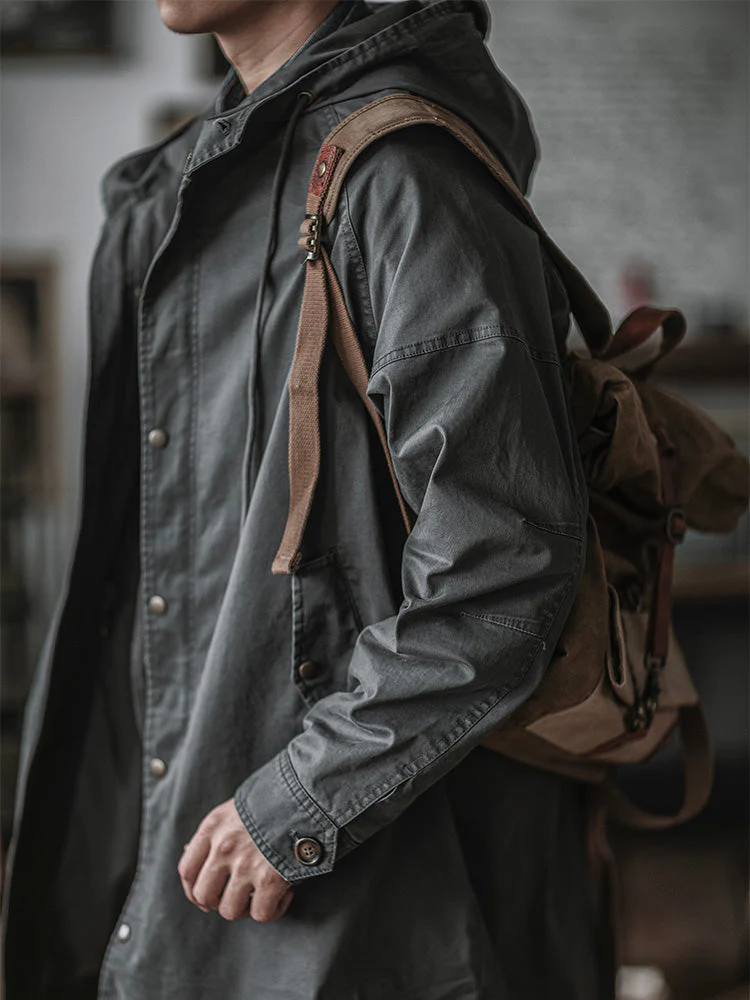 Engelbert - Parka Con Cappuccio a Coda Di Pesce Giacca Antivento - Image 11