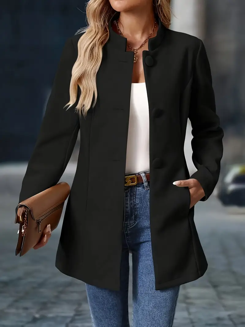 Enrietta - Blazer Monopetto Alla Moda - Image 10