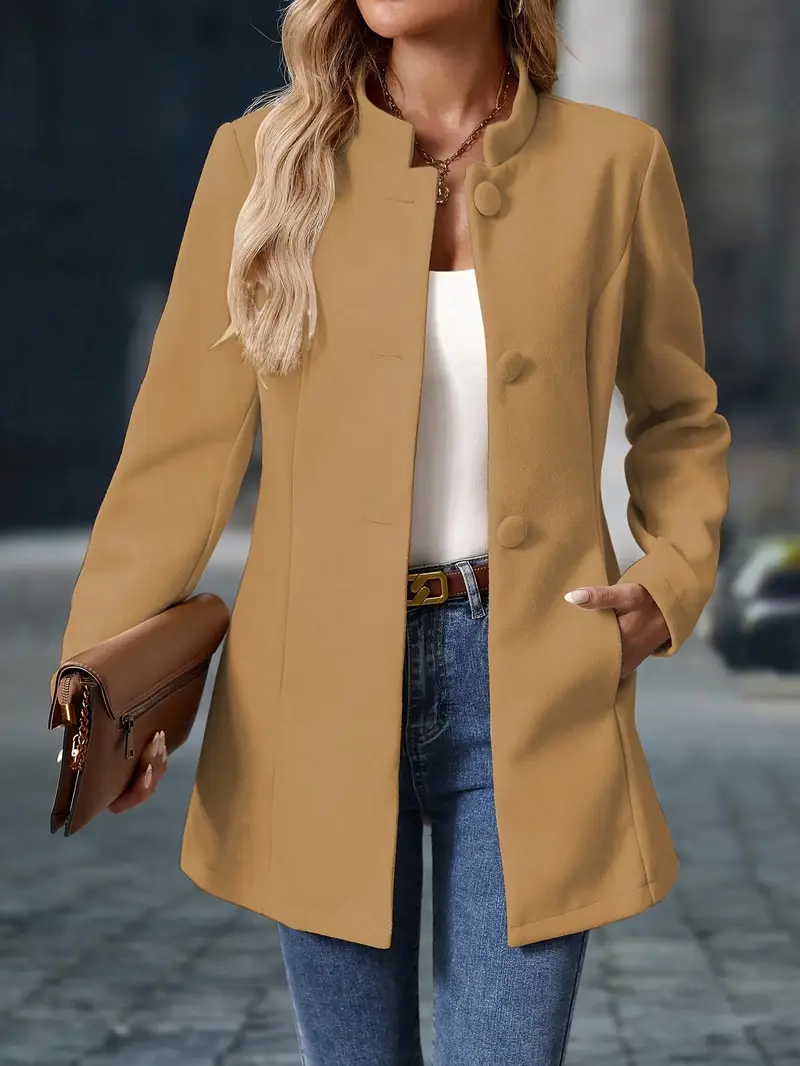 Enrietta - Blazer Monopetto Alla Moda - Image 14
