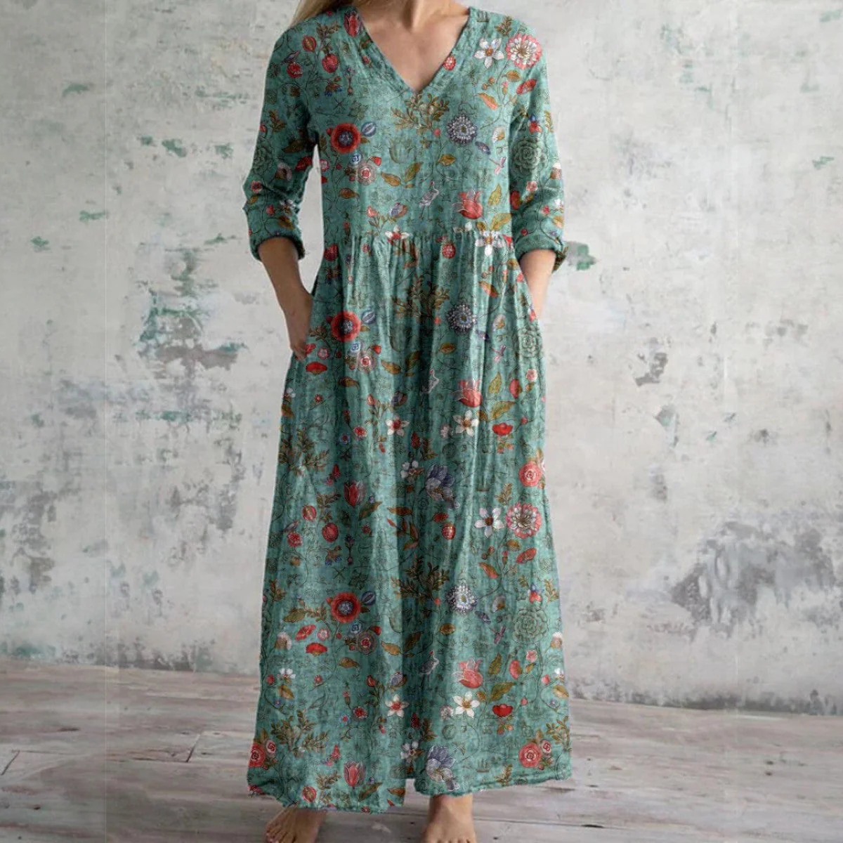 Erica - Abito Floreale Elegante