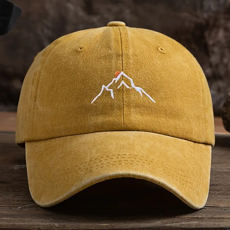 Ermil - Cappellino Da Baseball Con Ricamo Di Una Vetta Montuosa - Image 6