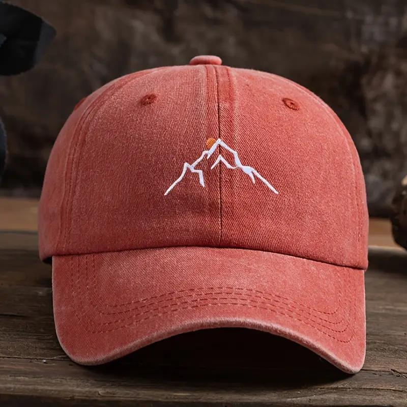 Ermil - Cappellino Da Baseball Con Ricamo Di Una Vetta Montuosa - Image 7