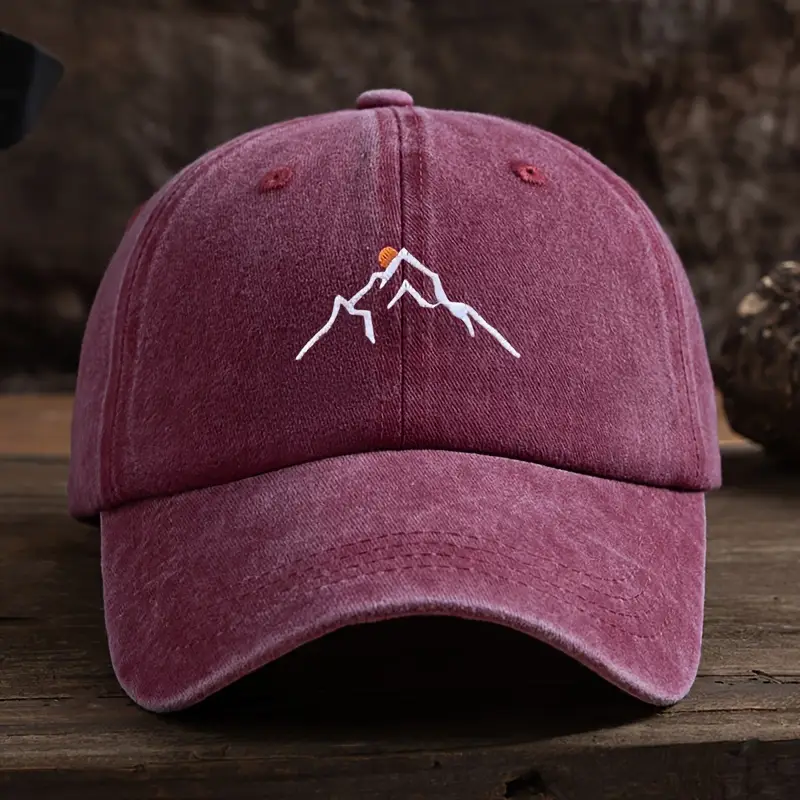 Ermil - Cappellino Da Baseball Con Ricamo Di Una Vetta Montuosa - Image 8
