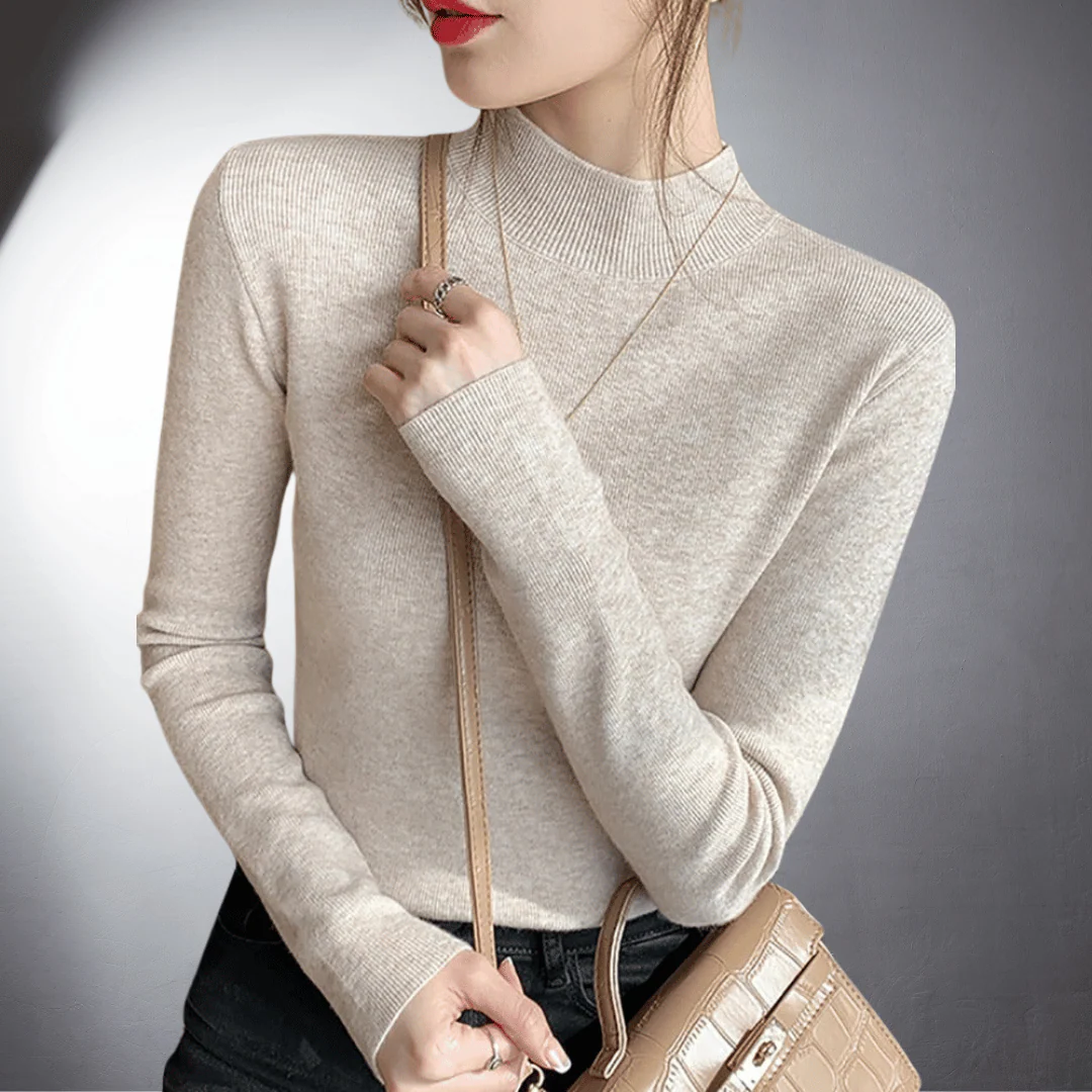 Ermine | Maglia Dolcevita In Cashmere Pregiato - Image 3