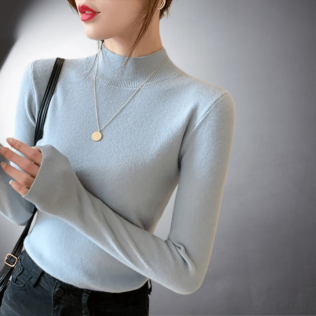 Ermine | Maglia Dolcevita In Cashmere Pregiato - Image 6