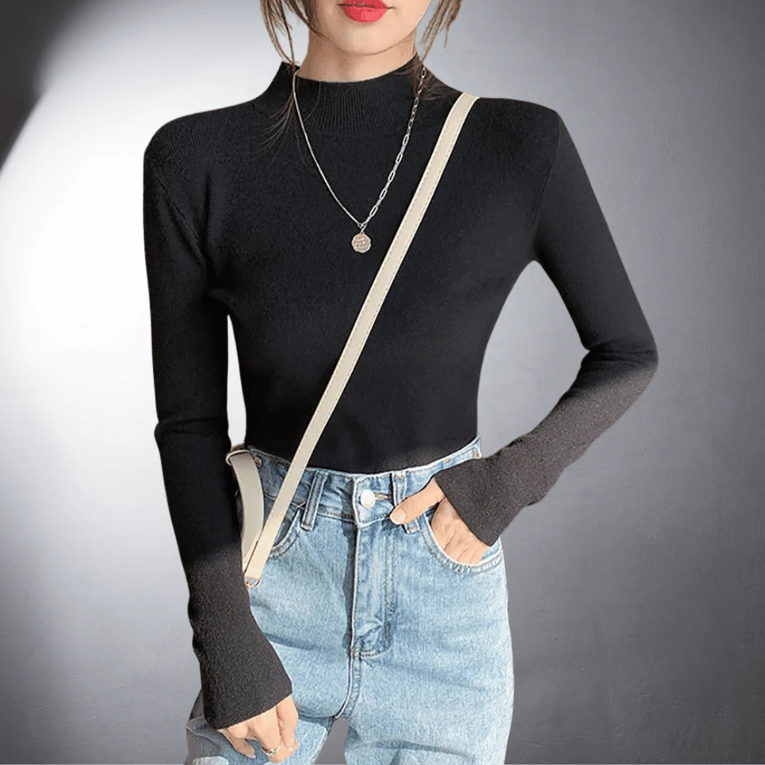 Ermine | Maglia Dolcevita In Cashmere Pregiato - Image 8