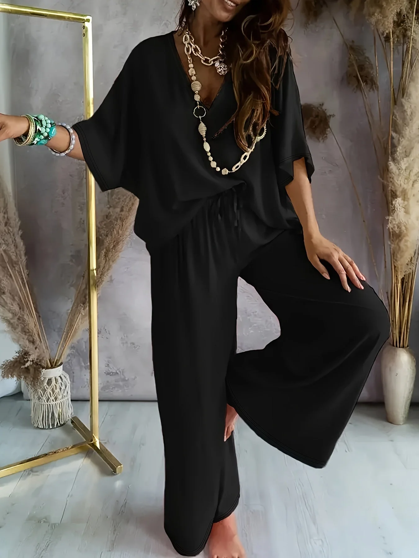 Essime - Set Elegante Con Scollo a V - Image 3