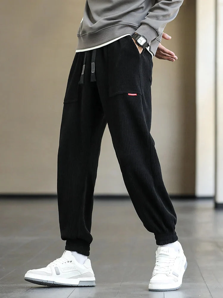 Esteban - Pantaloni da Jogging in Velluto a Coste - Image 2