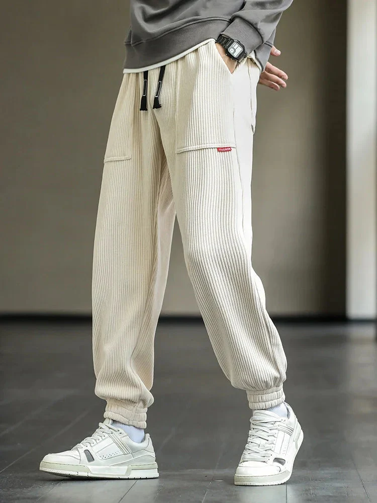 Esteban - Pantaloni da Jogging in Velluto a Coste - Image 3