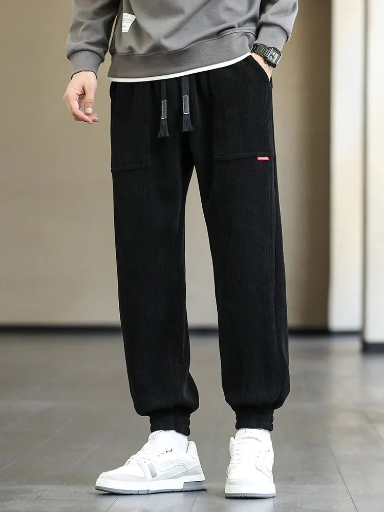 Esteban - Pantaloni da Jogging in Velluto a Coste - Image 7