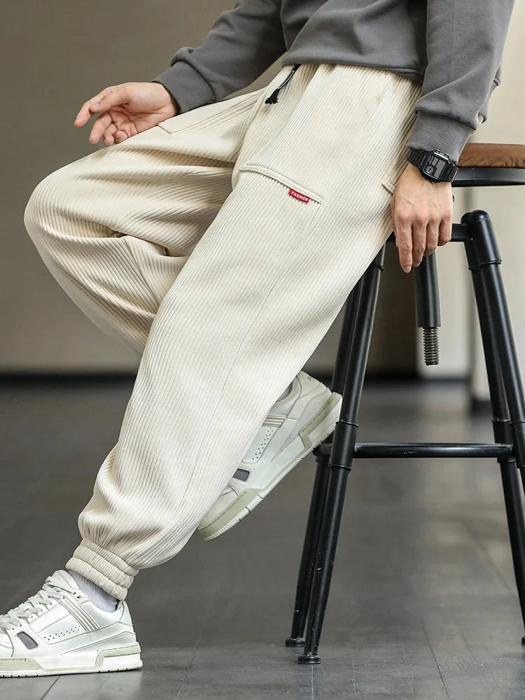 Esteban - Pantaloni da Jogging in Velluto a Coste - Image 8