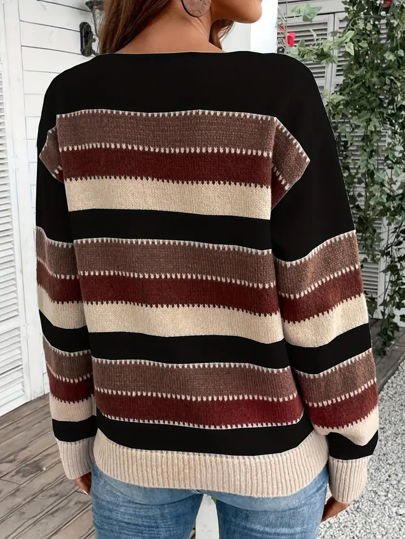 Evdokia - Maglione Casuale A Maniche Lunghe - Image 13