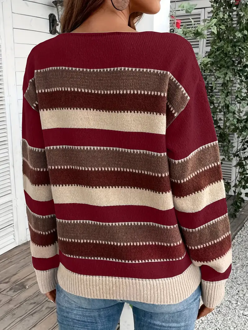Evdokia - Maglione Casuale A Maniche Lunghe - Image 18