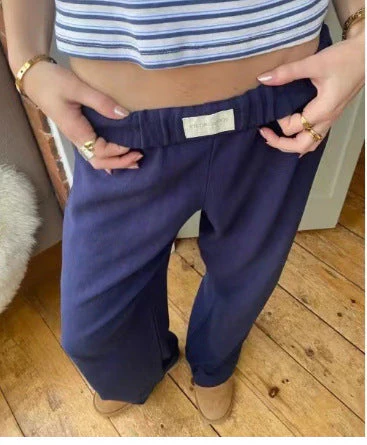 Evgenia - Pantaloni Lounge Dal Taglio Ampio Con Fascia Elastica In Vita - Image 5