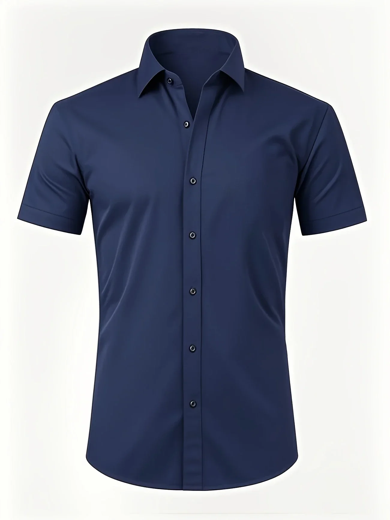 Ezra - Elegante Camicia Vestibilità Aderente Con Bottoni - Image 21