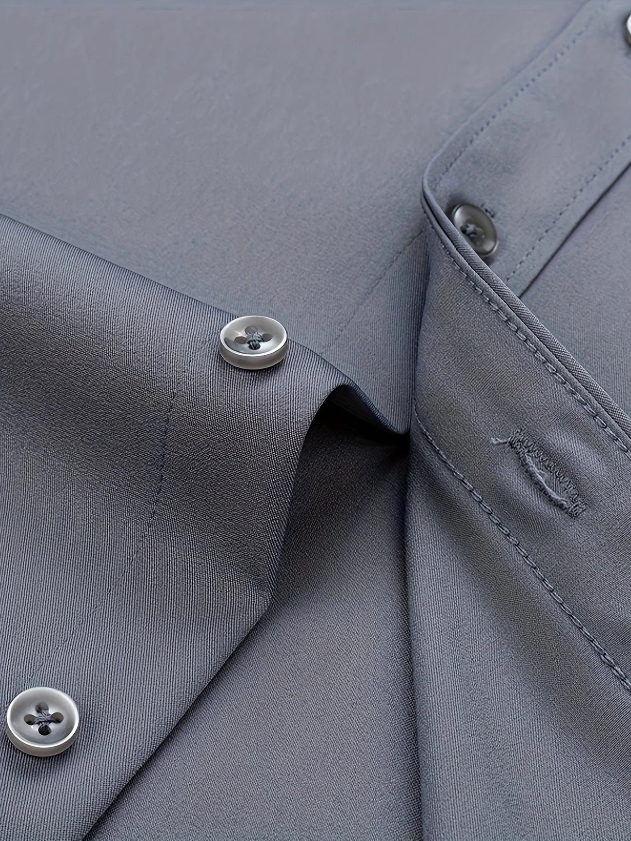 Ezra - Elegante Camicia Vestibilità Aderente Con Bottoni - Image 28