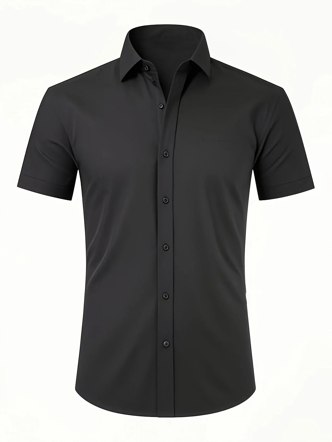 Ezra - Elegante Camicia Vestibilità Aderente Con Bottoni - Image 29