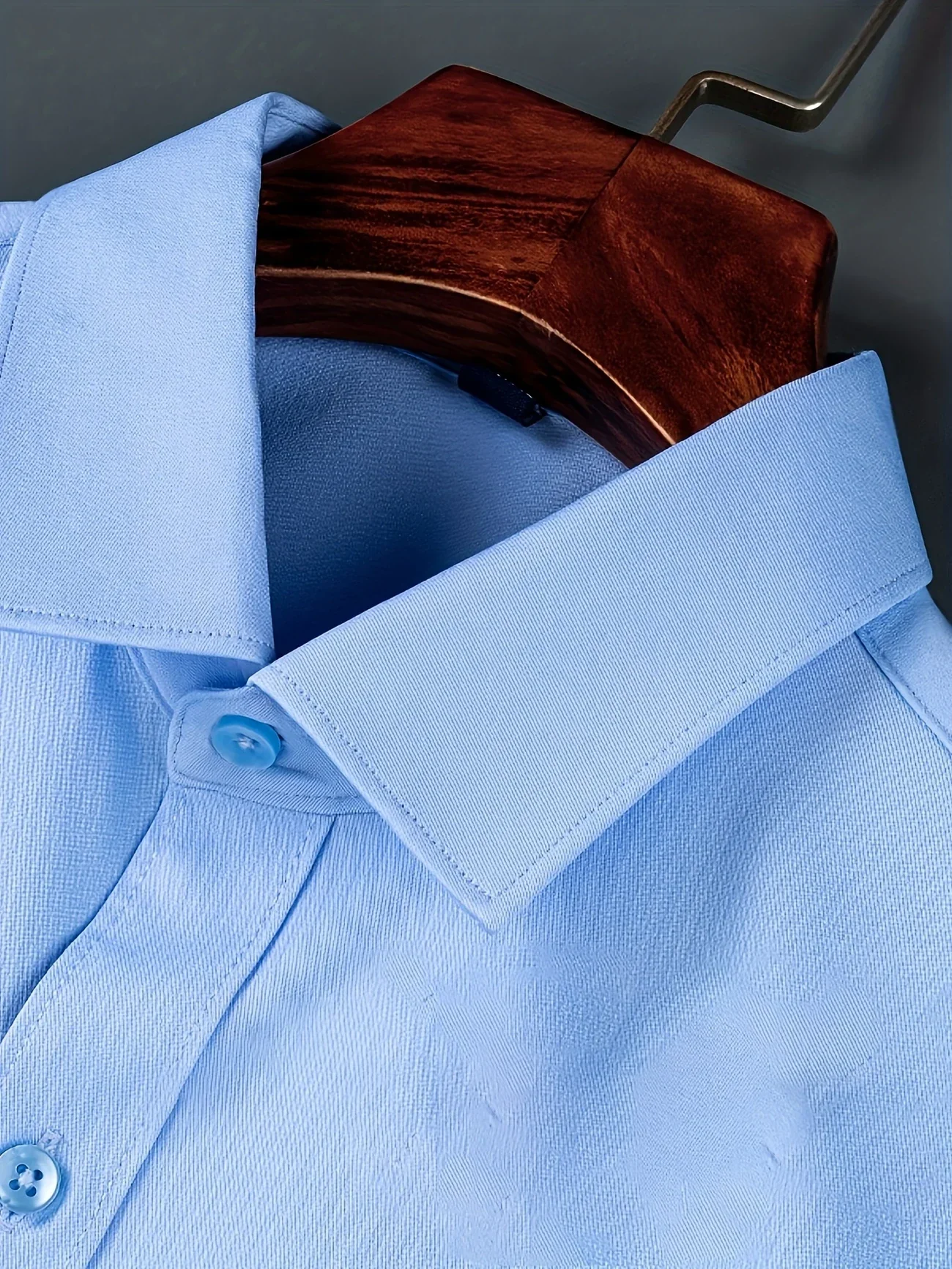 Ezra - Elegante Camicia Vestibilità Aderente Con Bottoni - Image 39
