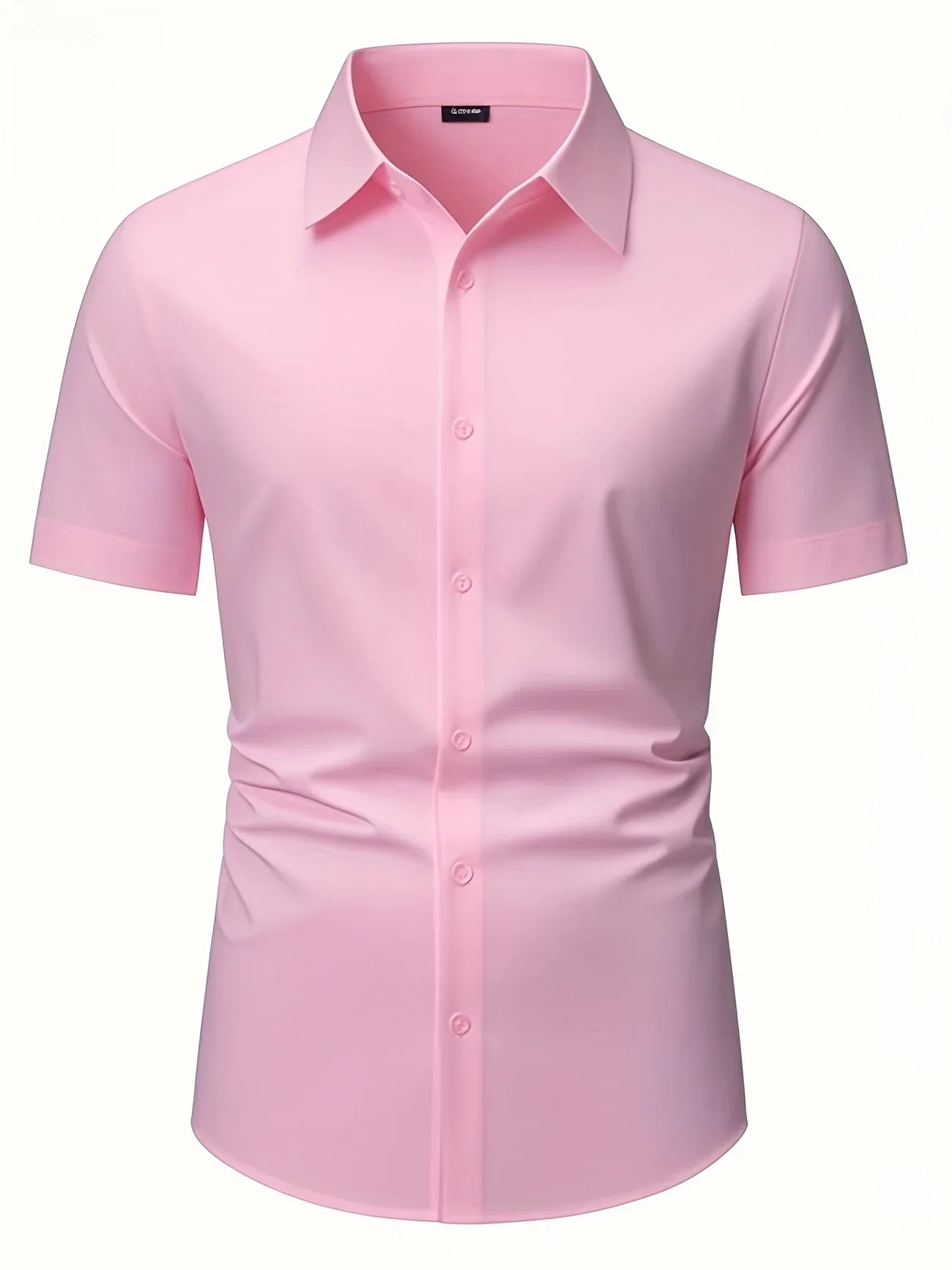 Ezra - Elegante Camicia Vestibilità Aderente Con Bottoni - Image 9