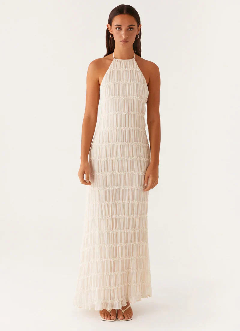 Falkenberg - Elegante Maxi Abito Bohémien